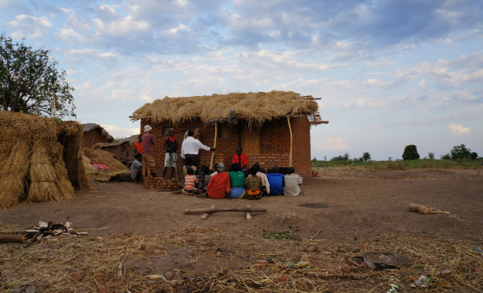 Slider Image Many of the documentation shoots took the project team to very remote parts of the country, like this village in Karonga district in the north of Malawi.