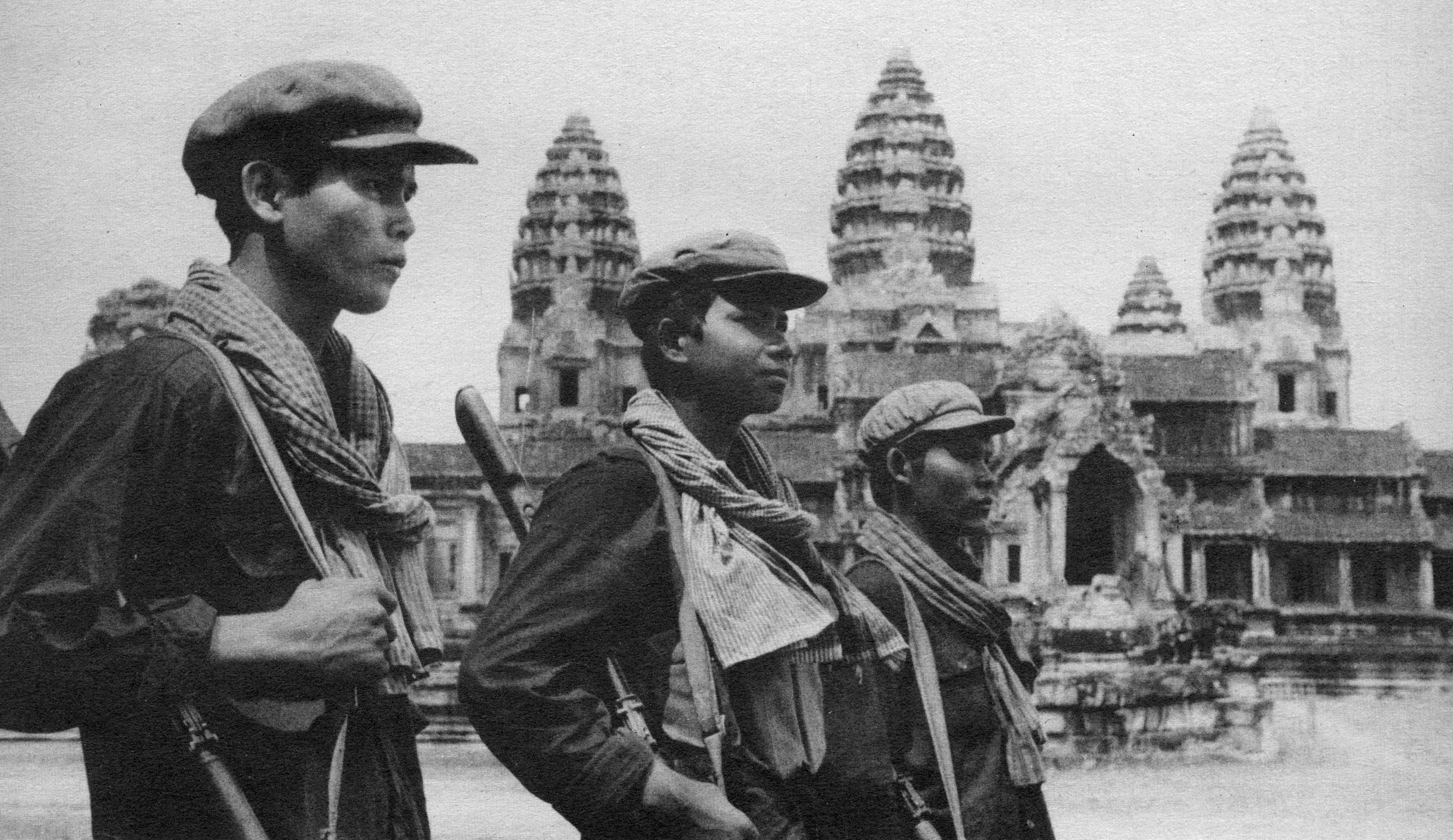 Democratic Kampuchea (Cambodia's name under the Khmer Rouge), 1977. Courtesy of Bophana Audiovisual Resource Center.