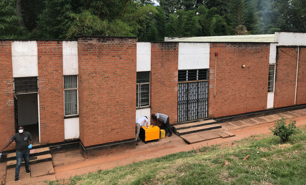 Slider Image The National Archives of Malawi headquarters in Zomba.